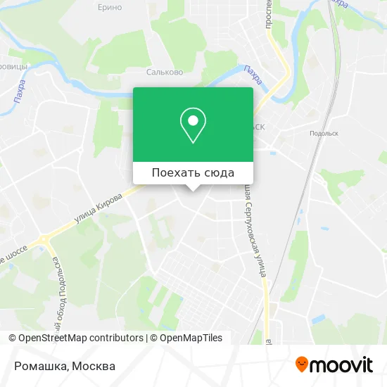 Карта Ромашка