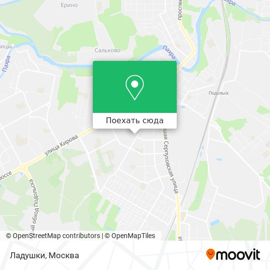 Карта Ладушки