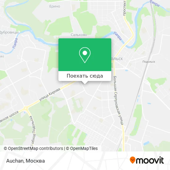 Карта Auchan