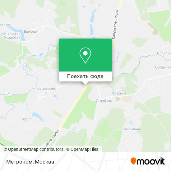 Карта Метроном