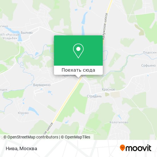 Карта Нива