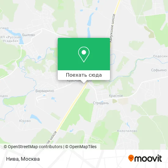 Карта Нива