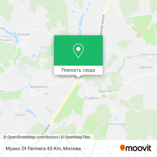 Карта Myaso Ot Fermera 45 Km