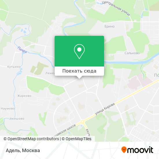 Карта Адель