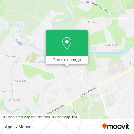 Карта Адель