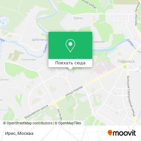 Карта Ирис