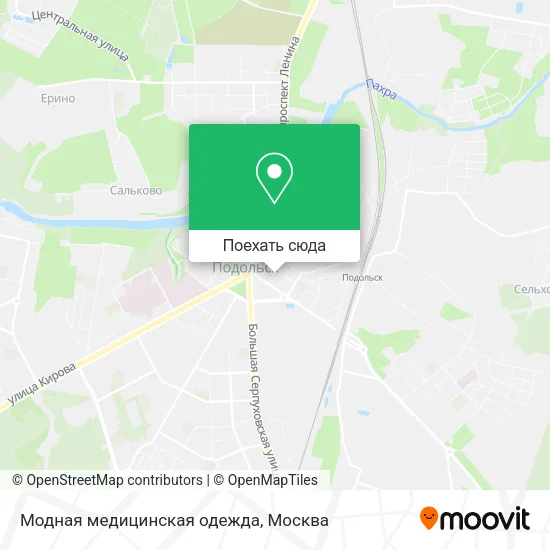 Карта Модная медицинская одежда