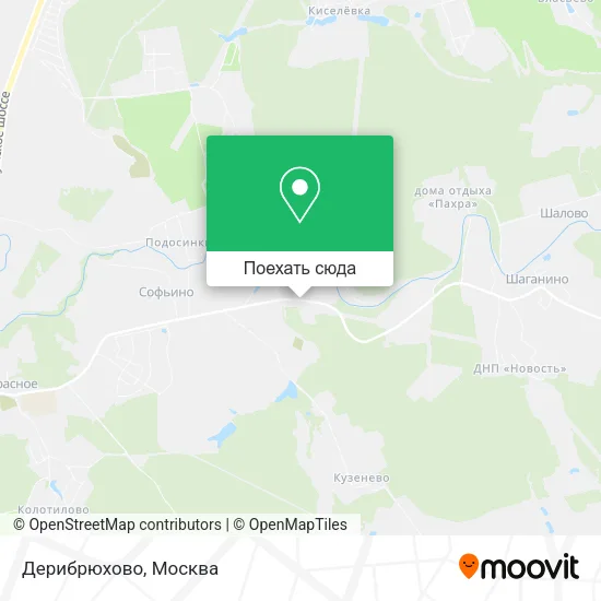 Карта Дерибрюхово