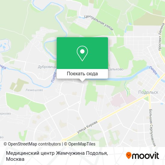 Карта Медицинский центр Жемчужина Подолья