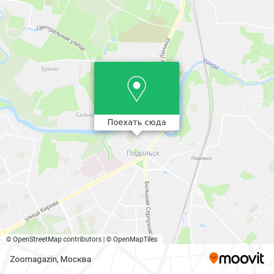 Карта Zoomagazin