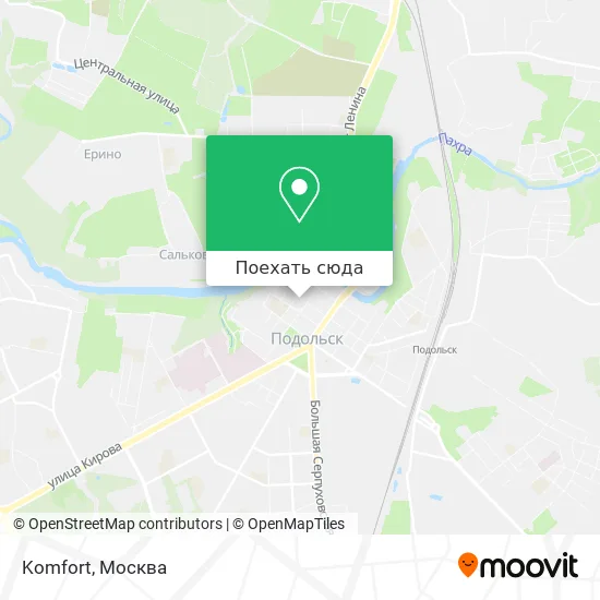 Карта Komfort