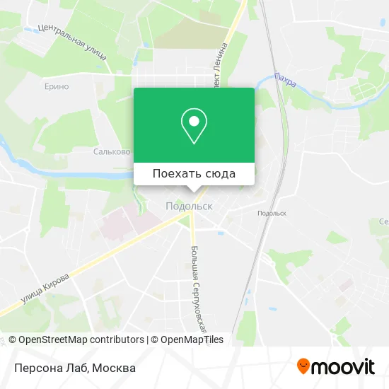 Карта Персона Лаб