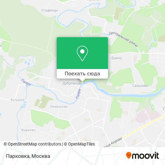 Карта Парковка