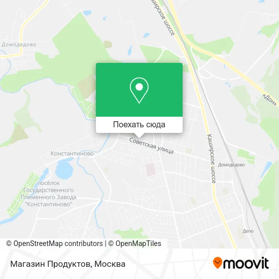 Карта Магазин Продуктов
