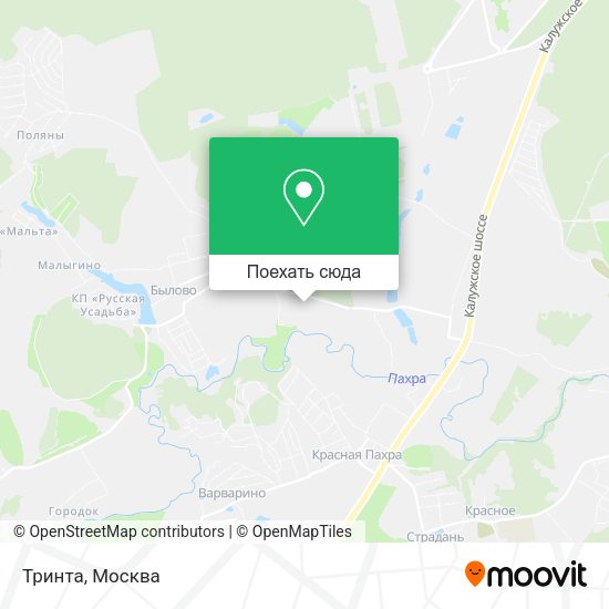 Карта Тринта