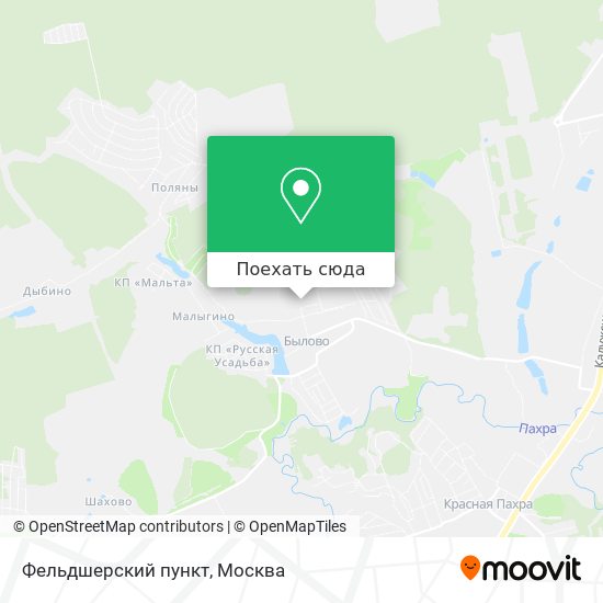 Карта Фельдшерский пункт