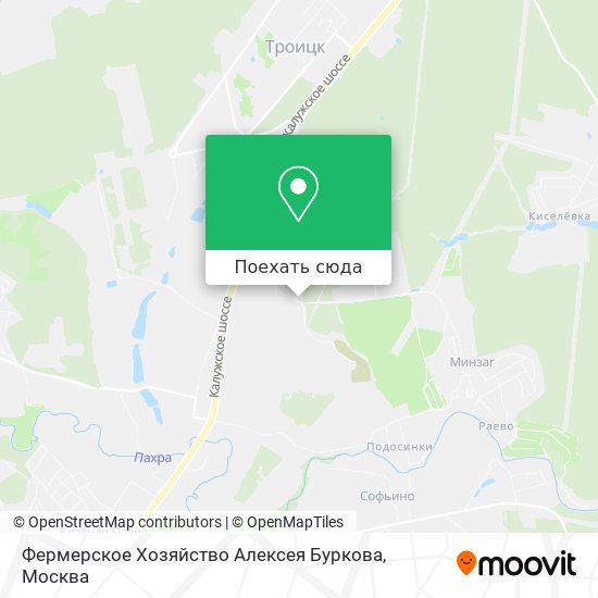 Карта Фермерское Хозяйство Алексея Буркова