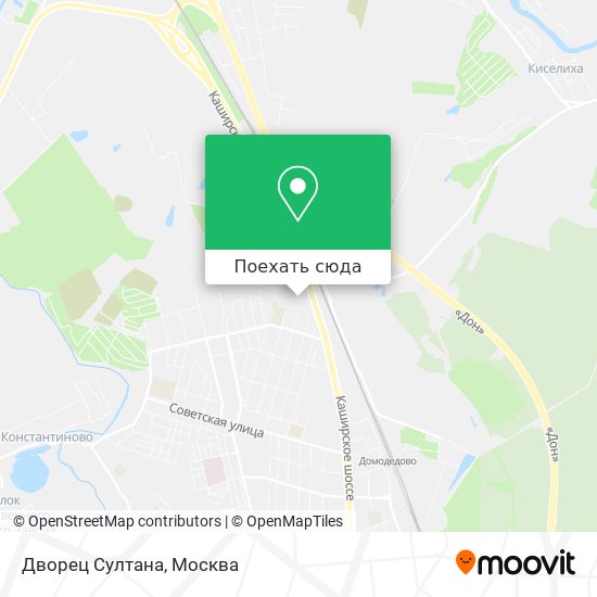 Карта Дворец Султана
