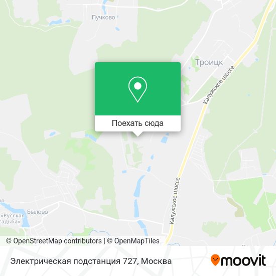 Карта Электрическая подстанция 727