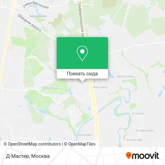 Карта Д-Мастер