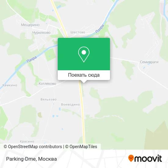 Карта Parking-Dme