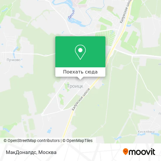 Карта МакДоналдс