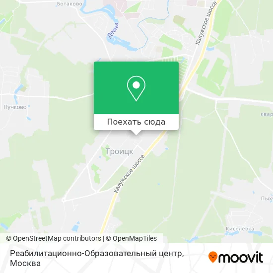 Карта Реабилитационно-Образовательный центр