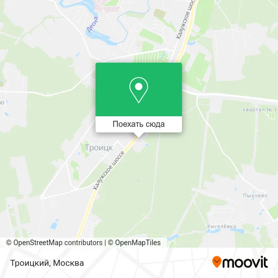 Карта Троицкий