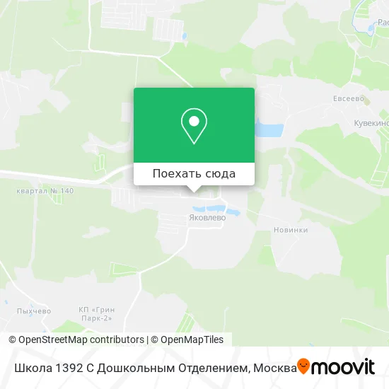 Карта Школа 1392 С Дошкольным Отделением