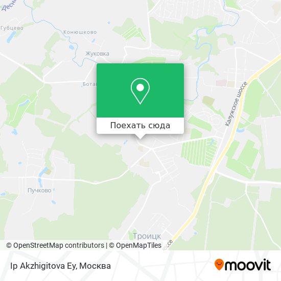 Карта Ip Akzhigitova Ey