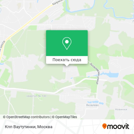 Карта Кпп Ваутутинки