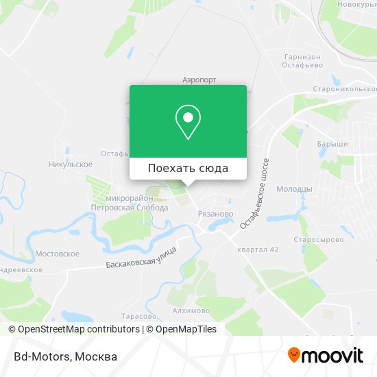 Карта Bd-Motors