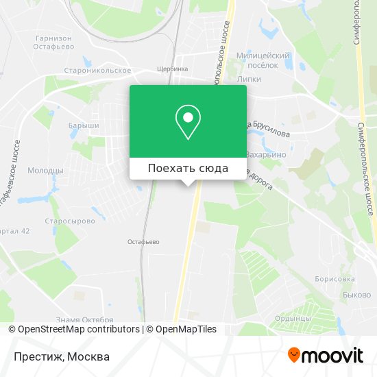 Карта Престиж