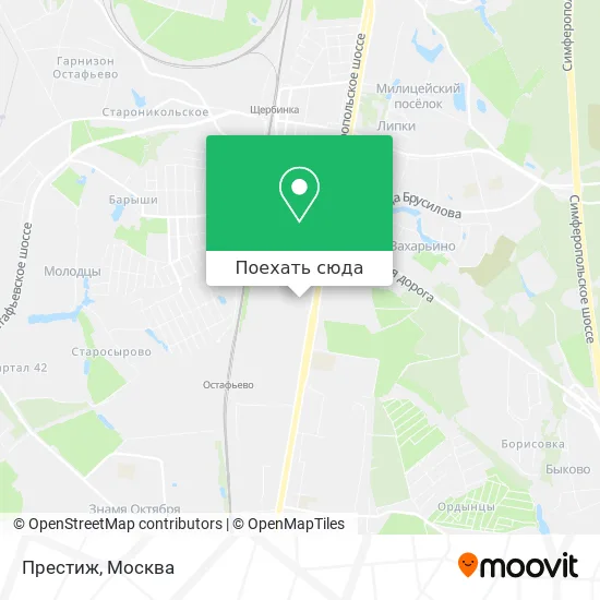 Карта Престиж