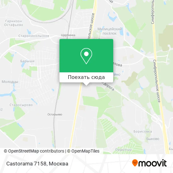 Карта Castorama 7158