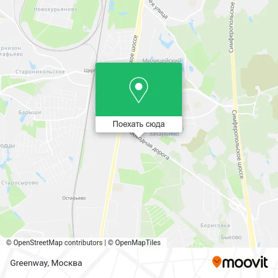 Карта Greenway