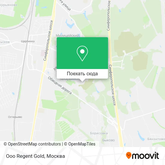 Карта Ooo Regent Gold