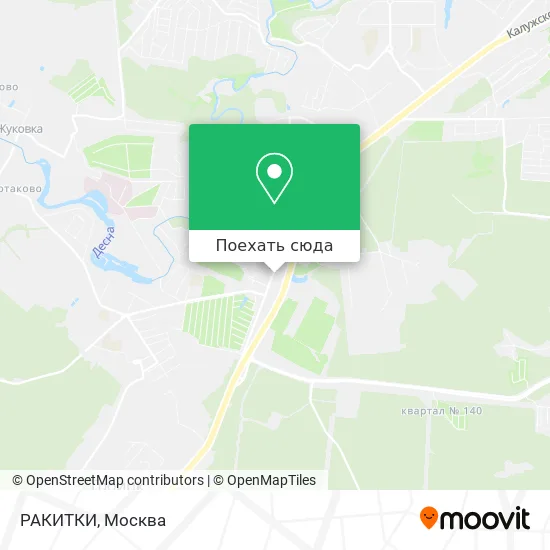 Карта РАКИТКИ