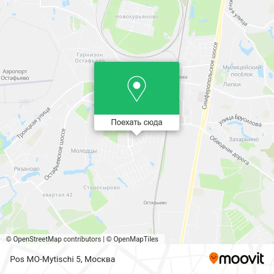 Карта Pos MO-Mytischi 5