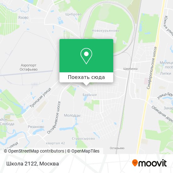 Карта Школа 2122