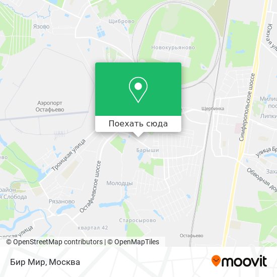 Карта Бир Мир