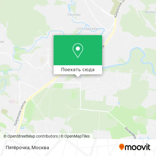 Карта Пятёрочка
