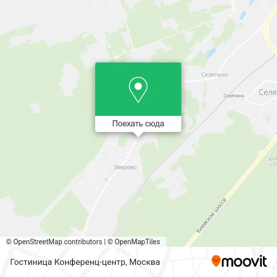 Карта Гостиница Конференц-центр