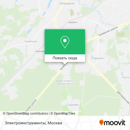 Карта Электроинструменты