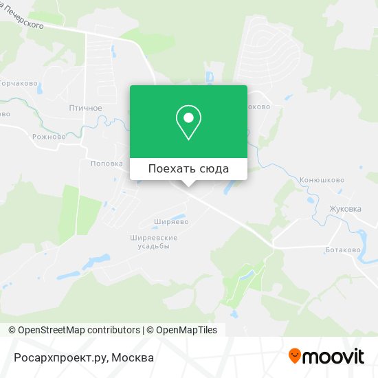 Карта Росархпроект.ру
