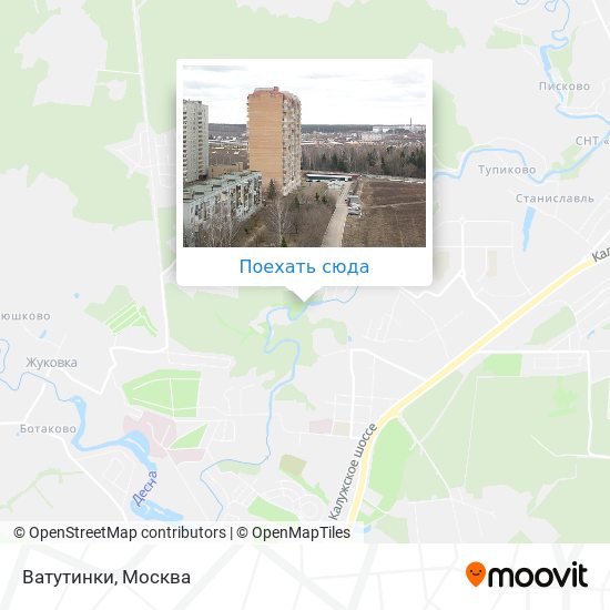 Карта Ватутинки