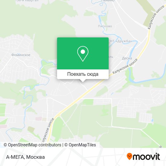 Карта А-МЕГА