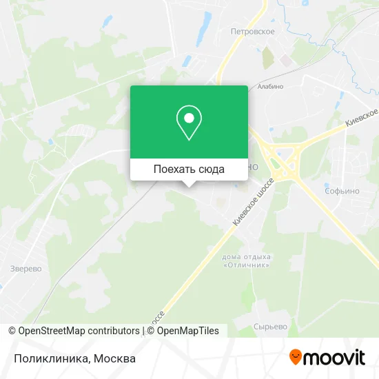 Карта Поликлиника