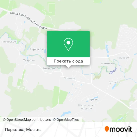 Карта Парковка