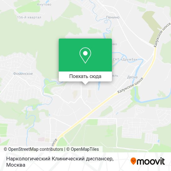 Карта Наркологический Клинический диспансер